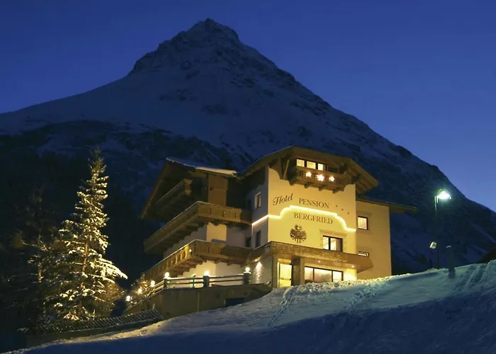 Vendégház Pension Bergfried Galtür
