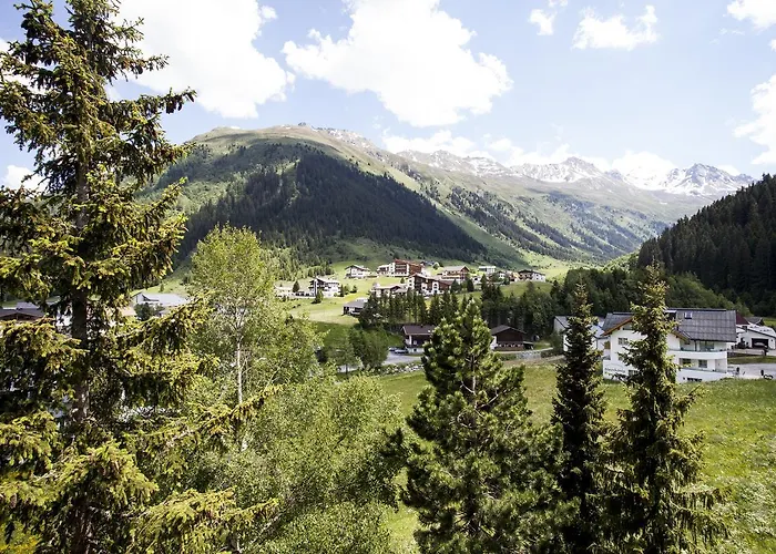 Vendégház Pension Bergfried Galtür