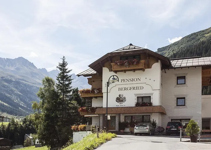 Vendégház Pension Bergfried Galtür